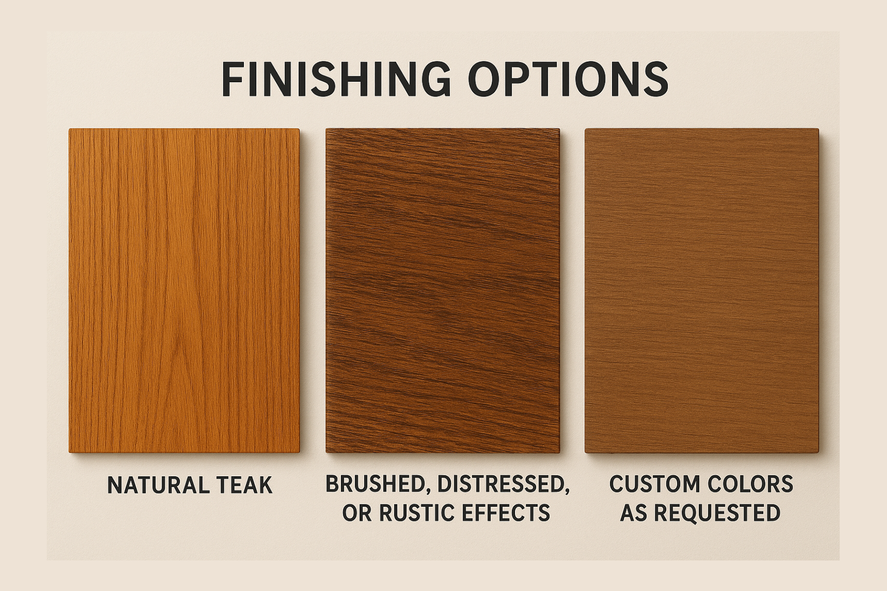 Finishing Options